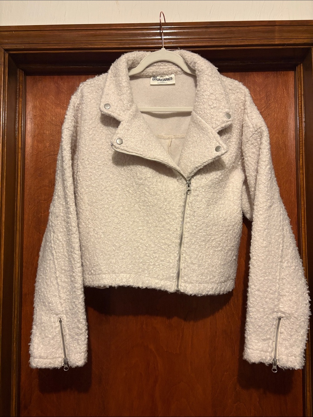 No Boundaries Cream Jacket